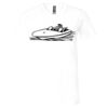 Unisex Jersey Short-Sleeve V-Neck T-Shirt Thumbnail