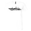 Unisex Jersey Short-Sleeve V-Neck T-Shirt Thumbnail