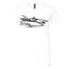Unisex Jersey Short-Sleeve V-Neck T-Shirt Thumbnail