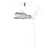 Unisex Jersey Short-Sleeve V-Neck T-Shirt Thumbnail