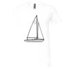 Unisex Jersey Short-Sleeve V-Neck T-Shirt Thumbnail