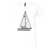 Unisex Jersey Short-Sleeve V-Neck T-Shirt Thumbnail