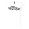 Unisex Jersey Short-Sleeve V-Neck T-Shirt Thumbnail
