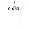 Unisex Jersey Short-Sleeve V-Neck T-Shirt Thumbnail