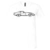 Unisex Jersey Short-Sleeve V-Neck T-Shirt Thumbnail