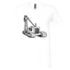 Unisex Jersey Short-Sleeve V-Neck T-Shirt Thumbnail