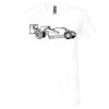 Unisex Jersey Short-Sleeve V-Neck T-Shirt Thumbnail