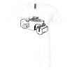 Unisex Jersey Short-Sleeve V-Neck T-Shirt Thumbnail