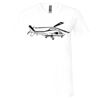 Unisex Jersey Short-Sleeve V-Neck T-Shirt Thumbnail