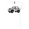 Unisex Jersey Short-Sleeve V-Neck T-Shirt Thumbnail