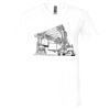 Unisex Jersey Short-Sleeve V-Neck T-Shirt Thumbnail
