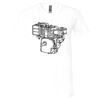 Unisex Jersey Short-Sleeve V-Neck T-Shirt Thumbnail