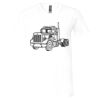 Unisex Jersey Short-Sleeve V-Neck T-Shirt Thumbnail