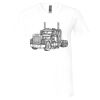 Unisex Jersey Short-Sleeve V-Neck T-Shirt Thumbnail