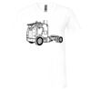 Unisex Jersey Short-Sleeve V-Neck T-Shirt Thumbnail