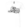 Unisex Jersey Short-Sleeve V-Neck T-Shirt Thumbnail