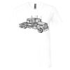 Unisex Jersey Short-Sleeve V-Neck T-Shirt Thumbnail