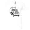 Unisex Jersey Short-Sleeve V-Neck T-Shirt Thumbnail