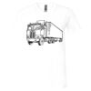 Unisex Jersey Short-Sleeve V-Neck T-Shirt Thumbnail