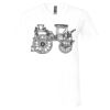 Unisex Jersey Short-Sleeve V-Neck T-Shirt Thumbnail