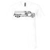 Unisex Jersey Short-Sleeve V-Neck T-Shirt Thumbnail