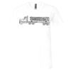 Unisex Jersey Short-Sleeve V-Neck T-Shirt Thumbnail