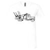Unisex Jersey Short-Sleeve V-Neck T-Shirt Thumbnail