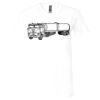 Unisex Jersey Short-Sleeve V-Neck T-Shirt Thumbnail