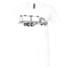 Unisex Jersey Short-Sleeve V-Neck T-Shirt Thumbnail