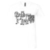 Unisex Jersey Short-Sleeve V-Neck T-Shirt Thumbnail