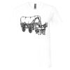 Unisex Jersey Short-Sleeve V-Neck T-Shirt Thumbnail