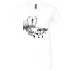 Unisex Jersey Short-Sleeve V-Neck T-Shirt Thumbnail