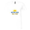 Unisex Jersey Short-Sleeve V-Neck T-Shirt Thumbnail