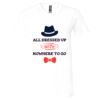 Unisex Jersey Short-Sleeve V-Neck T-Shirt Thumbnail