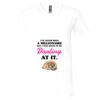 Unisex Jersey Short-Sleeve V-Neck T-Shirt Thumbnail