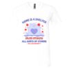 Unisex Jersey Short-Sleeve V-Neck T-Shirt Thumbnail