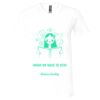 Unisex Jersey Short-Sleeve V-Neck T-Shirt Thumbnail