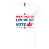 Unisex Jersey Short-Sleeve V-Neck T-Shirt Thumbnail