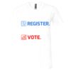 Unisex Jersey Short-Sleeve V-Neck T-Shirt Thumbnail