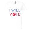 Unisex Jersey Short-Sleeve V-Neck T-Shirt Thumbnail