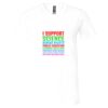 Unisex Jersey Short-Sleeve V-Neck T-Shirt Thumbnail