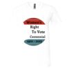 Unisex Jersey Short-Sleeve V-Neck T-Shirt Thumbnail