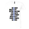 Unisex Jersey Short-Sleeve V-Neck T-Shirt Thumbnail