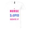 Unisex Jersey Short-Sleeve V-Neck T-Shirt Thumbnail