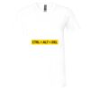Unisex Jersey Short-Sleeve V-Neck T-Shirt Thumbnail