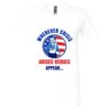 Unisex Jersey Short-Sleeve V-Neck T-Shirt Thumbnail