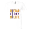 Unisex Jersey Short-Sleeve V-Neck T-Shirt Thumbnail
