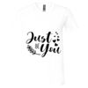 Unisex Jersey Short-Sleeve V-Neck T-Shirt Thumbnail