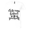 Unisex Jersey Short-Sleeve V-Neck T-Shirt Thumbnail