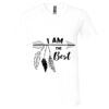 Unisex Jersey Short-Sleeve V-Neck T-Shirt Thumbnail